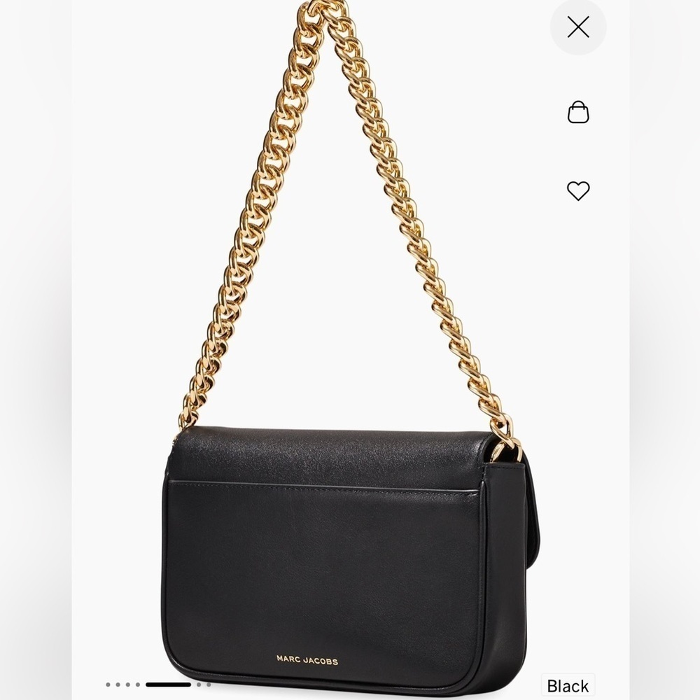 New Marc Jacobs THE J MARC SHOULDER BAG - Picture 5 of 7